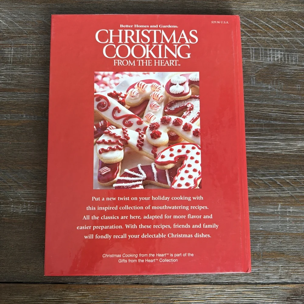 Better Homes & Gardens Christmas Cooking From the Heart Vol 7 (2008 Hardcover)